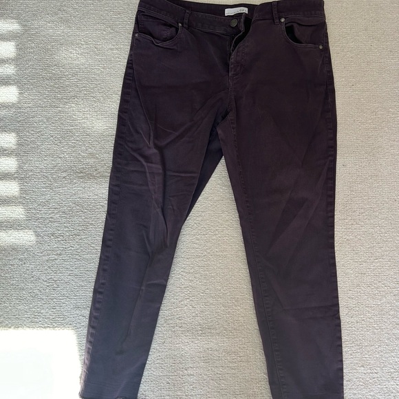 LOFT size 12 mauve jeans - Picture 1 of 2